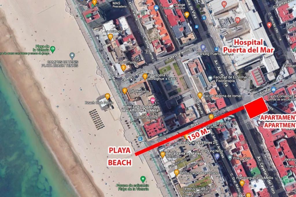 Apartamento Puerta Del Mar Cadiz Dış mekan fotoğraf